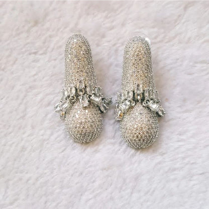 Baguette Drop or Dangle Earrings