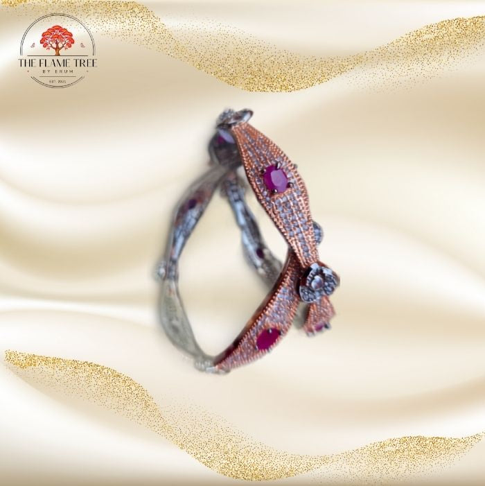 Elegance Stone Bangles