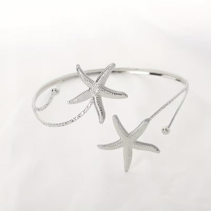 Gold Starfish Arm Cuff
