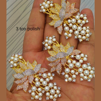 3-Tone Polish Floral Pearl Set