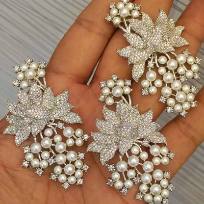 3-Tone Polish Floral Pearl Set