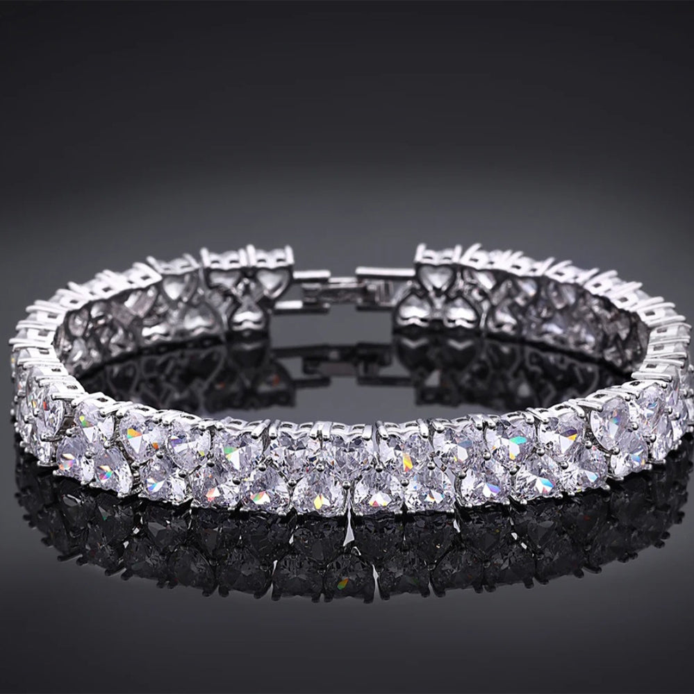 Marquise Cut Cubic Zirconia Bridal Jewelry Set
