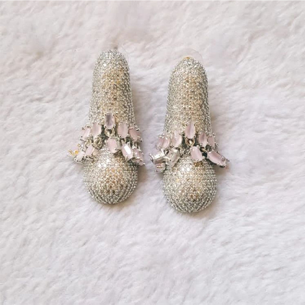 Baguette Drop or Dangle Earrings