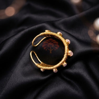 Aurelia Mother of Pearl Gold Plated Bangle