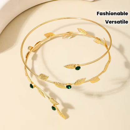 Greek Laurel Leaf Arm Cuff