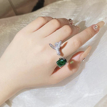 "Sunny" Hummingbird Ring