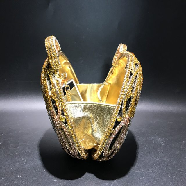 Tiger Crystal Clutch