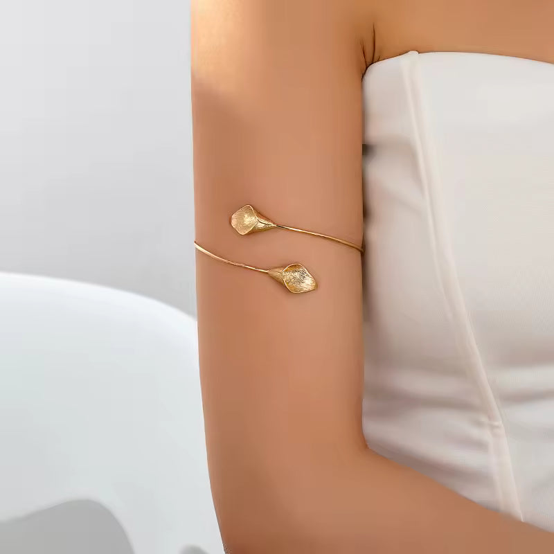 Calla Lily Open arm Bracelet