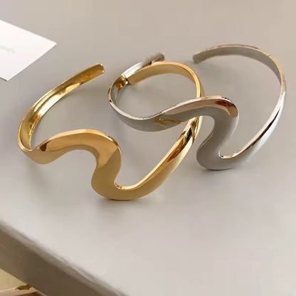 Wavy Snake Armlet Arm Cuff