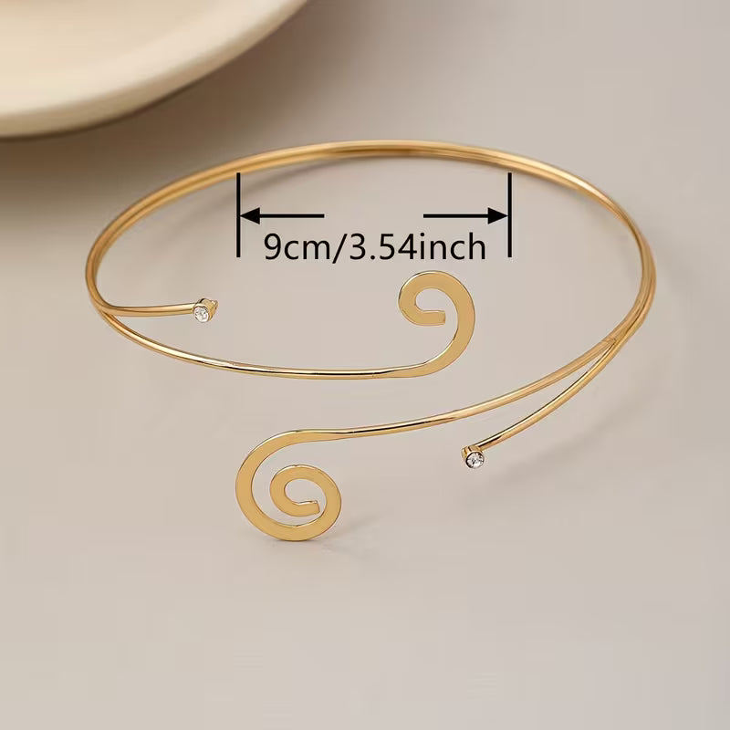 Swirl Arm Cuff