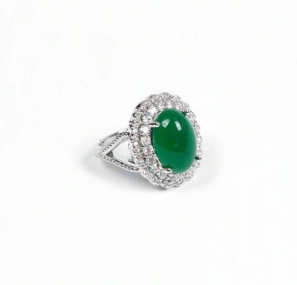 Ruby, Emerald & Diamond Jewelry Set