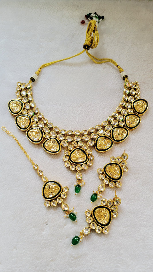 Indian Bridal Kundan Necklace Set