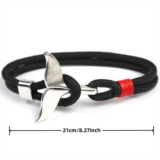 Unisex Ocean-Inspired Survival Rope Wristband