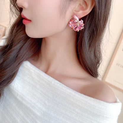 Crystal Betta Fish Earrings